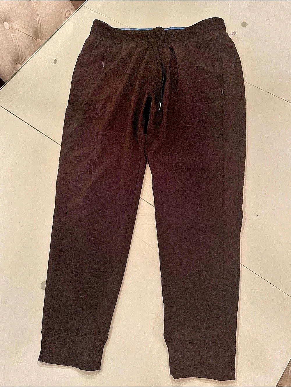 Cherokee Infinity Men's Jogger Pants in Black Size large short Like New